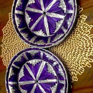 Handmade basket decoration medium display basket